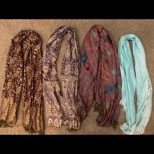 100% Cashmere imported scarves